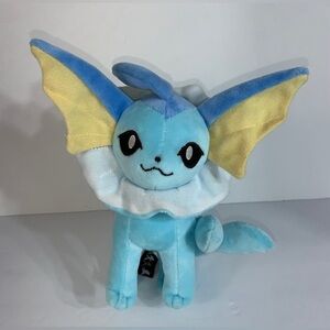 Vaporeon Pokemon Stuffed Plush japanese Game Freak  Nintendo 2018 8"